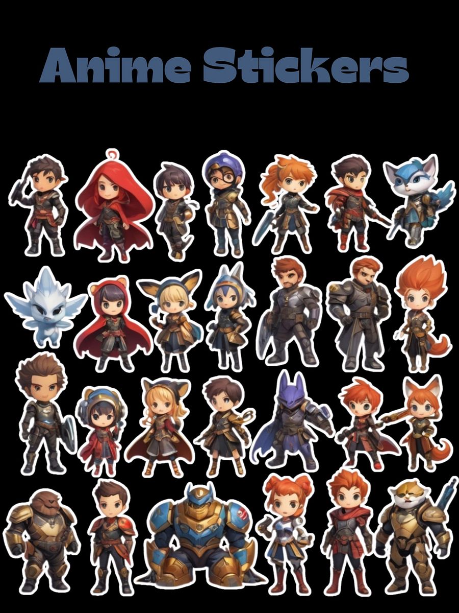 anime sticker sheet product image (3)