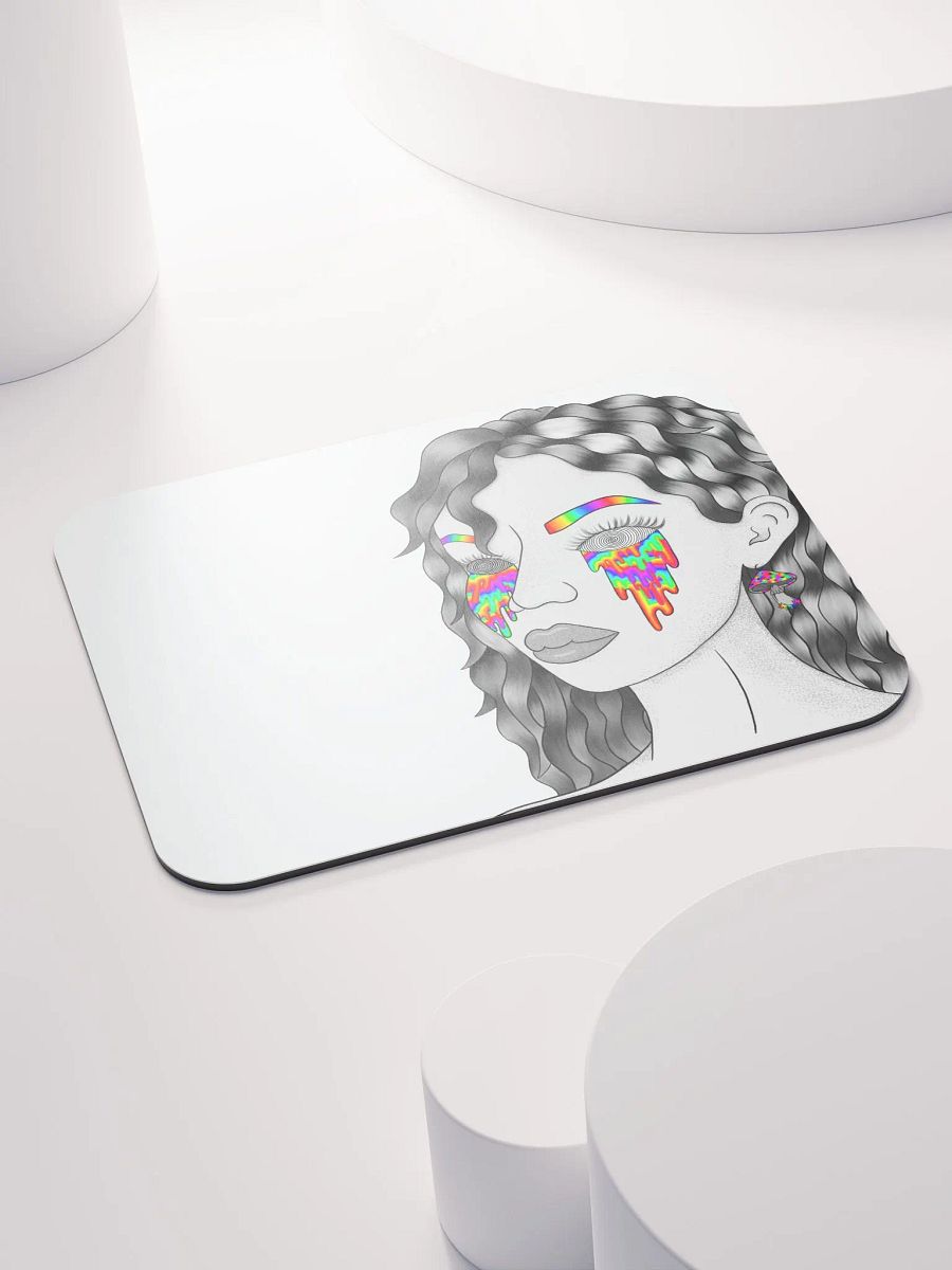 Trippy Drippy Lady Desk Mat product image (4)