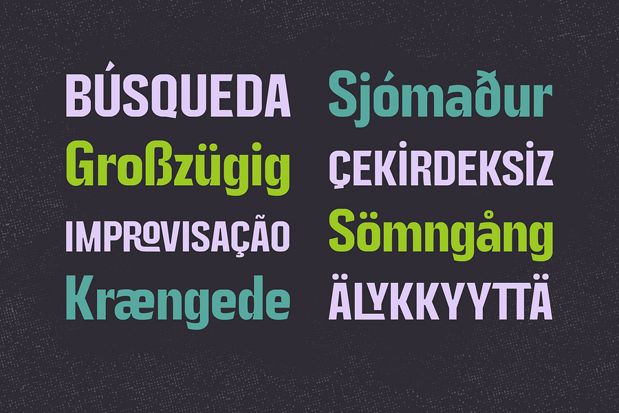 Gardo Grotesk | A Bold Condensed Display Typeface product image (7)