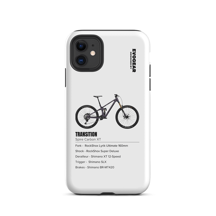 White Transition Spire XT iPhone Case product image (47)