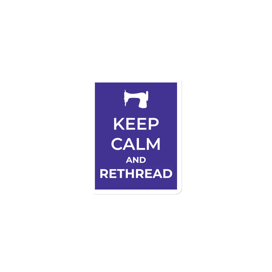Keep Calm Blue Magnet product image (1)