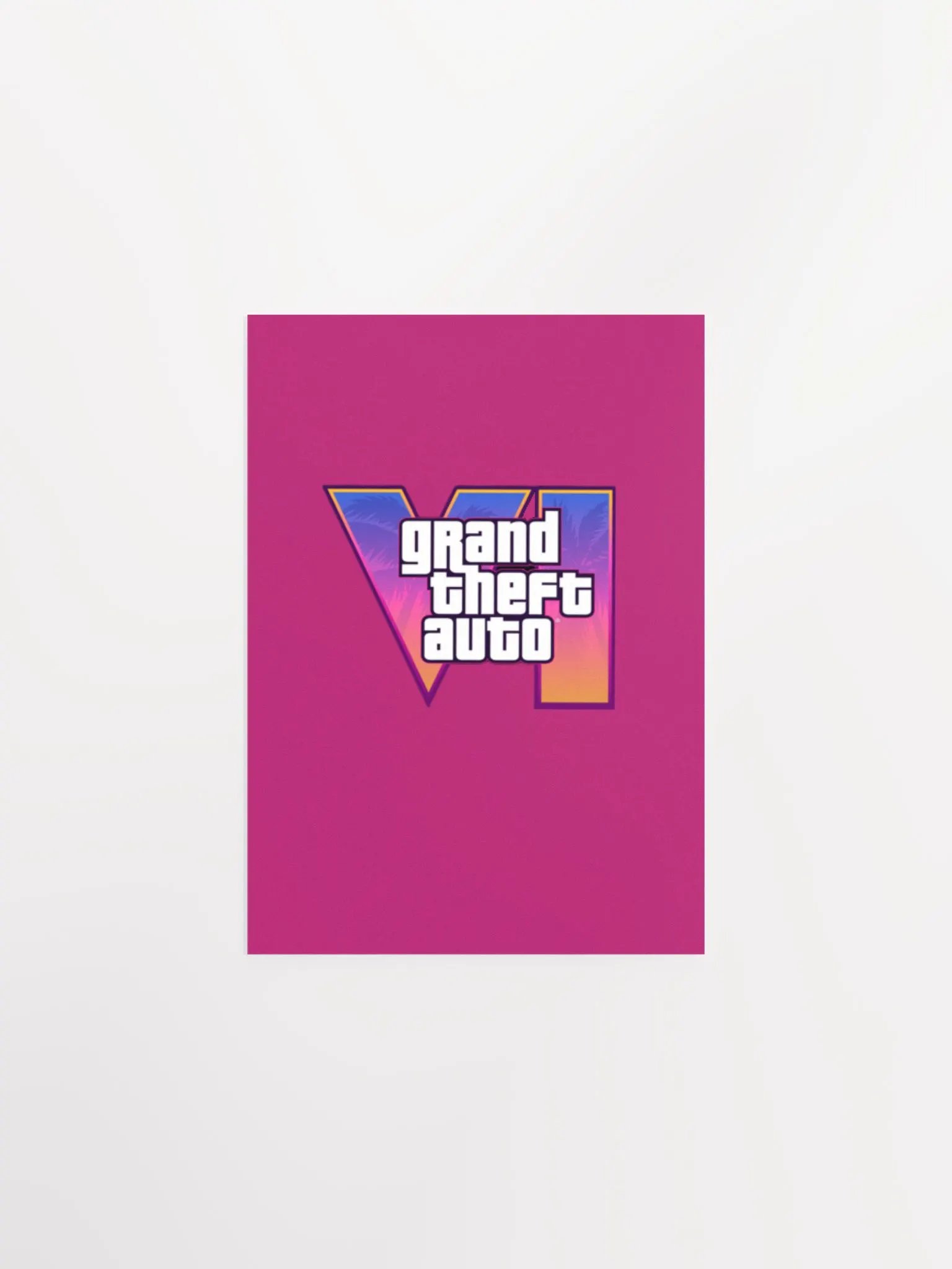 Tropical Vibes Grand Theft Auto Poster product image (1)