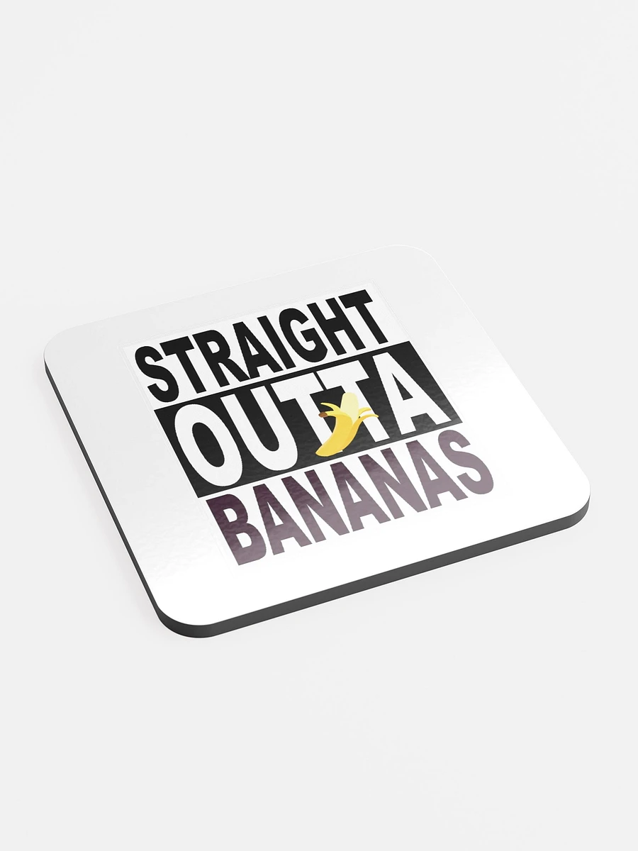 Straight Outta Bananas Funny Quote Coaster product image (2)