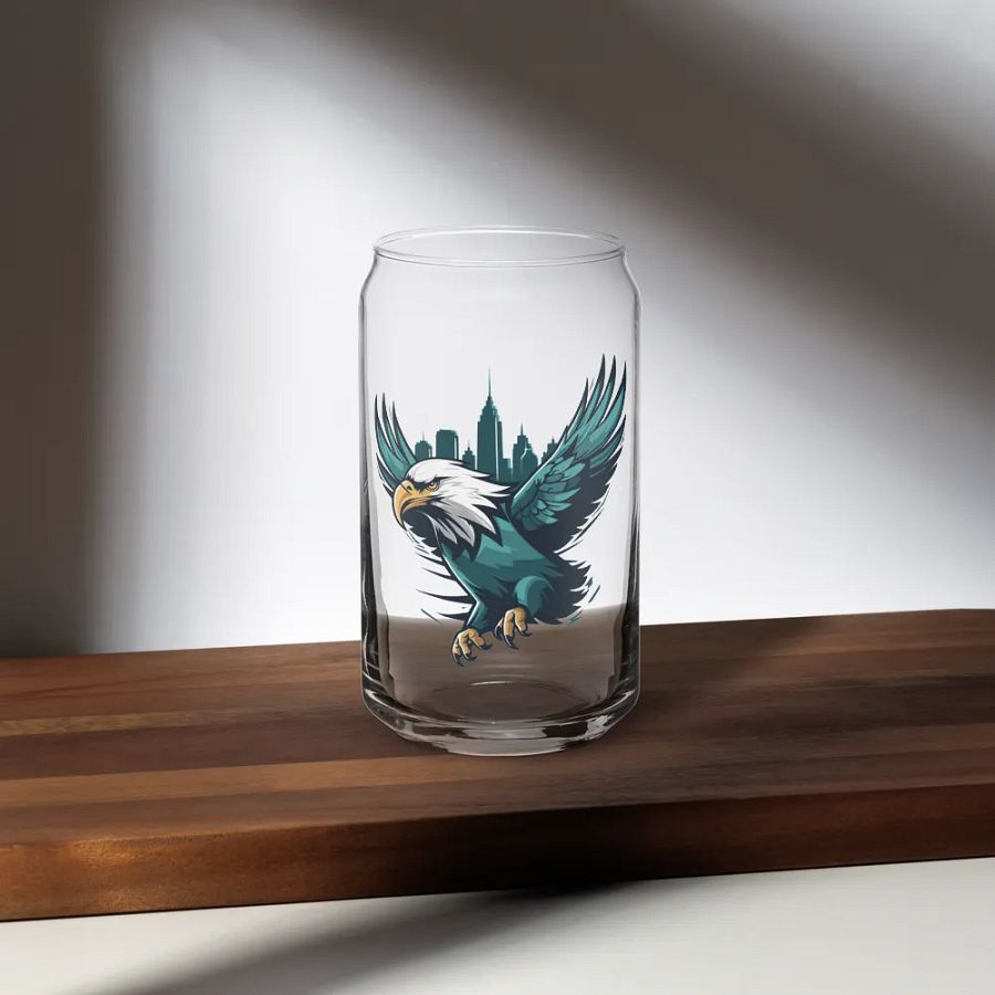 EAGLE CITYSCAPE Can-Shaped Glass product image (7)