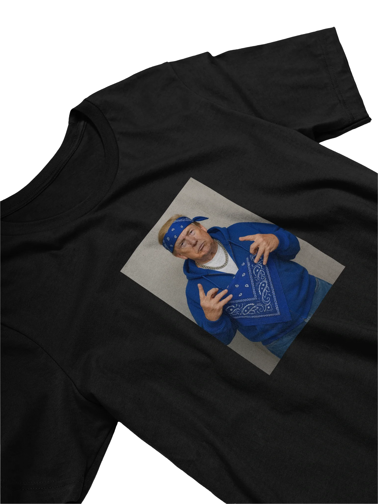 Trump Crips Gang Style Graphic T-Shirt product image (11)