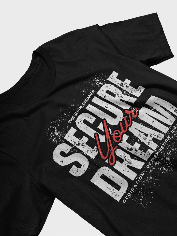 SECURE YOUR DREAM WHITE PRINT TEE product image (2)