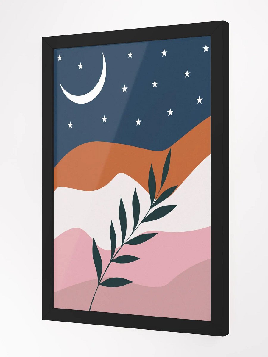 Celestial Night Sky Framed Art Print product image (8)