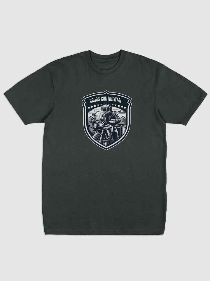 Adventure Rider Emblem Tee | AI Design cross continental product image (1)