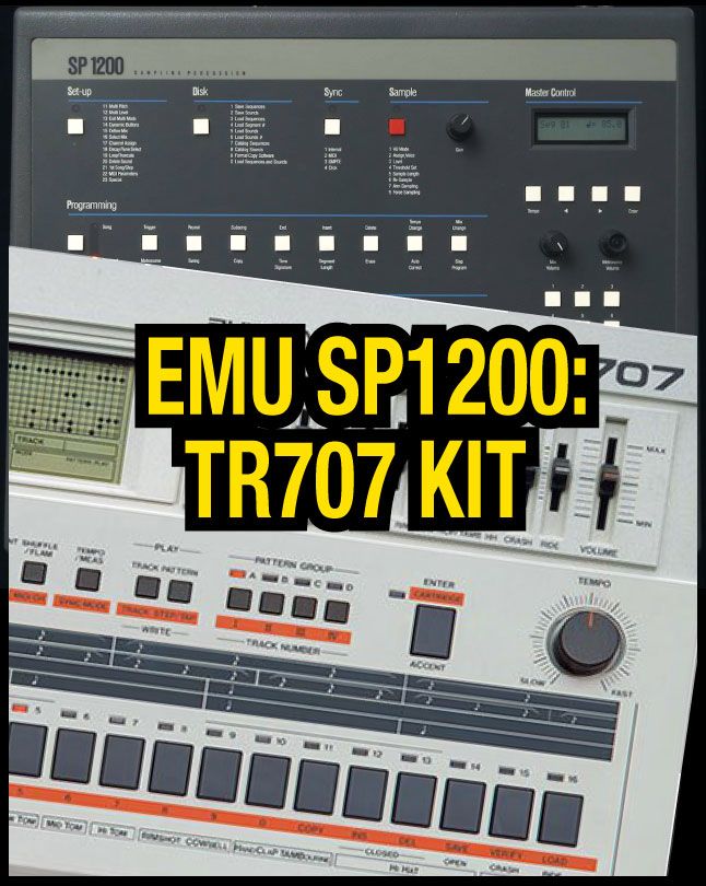 Emu SP1200: TR707 Kit product image (1)