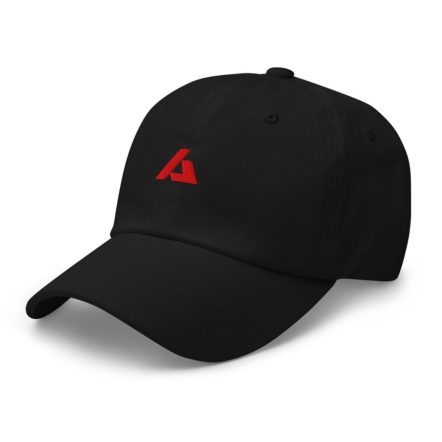 Dad Hat - Red Embroidery product image (3)