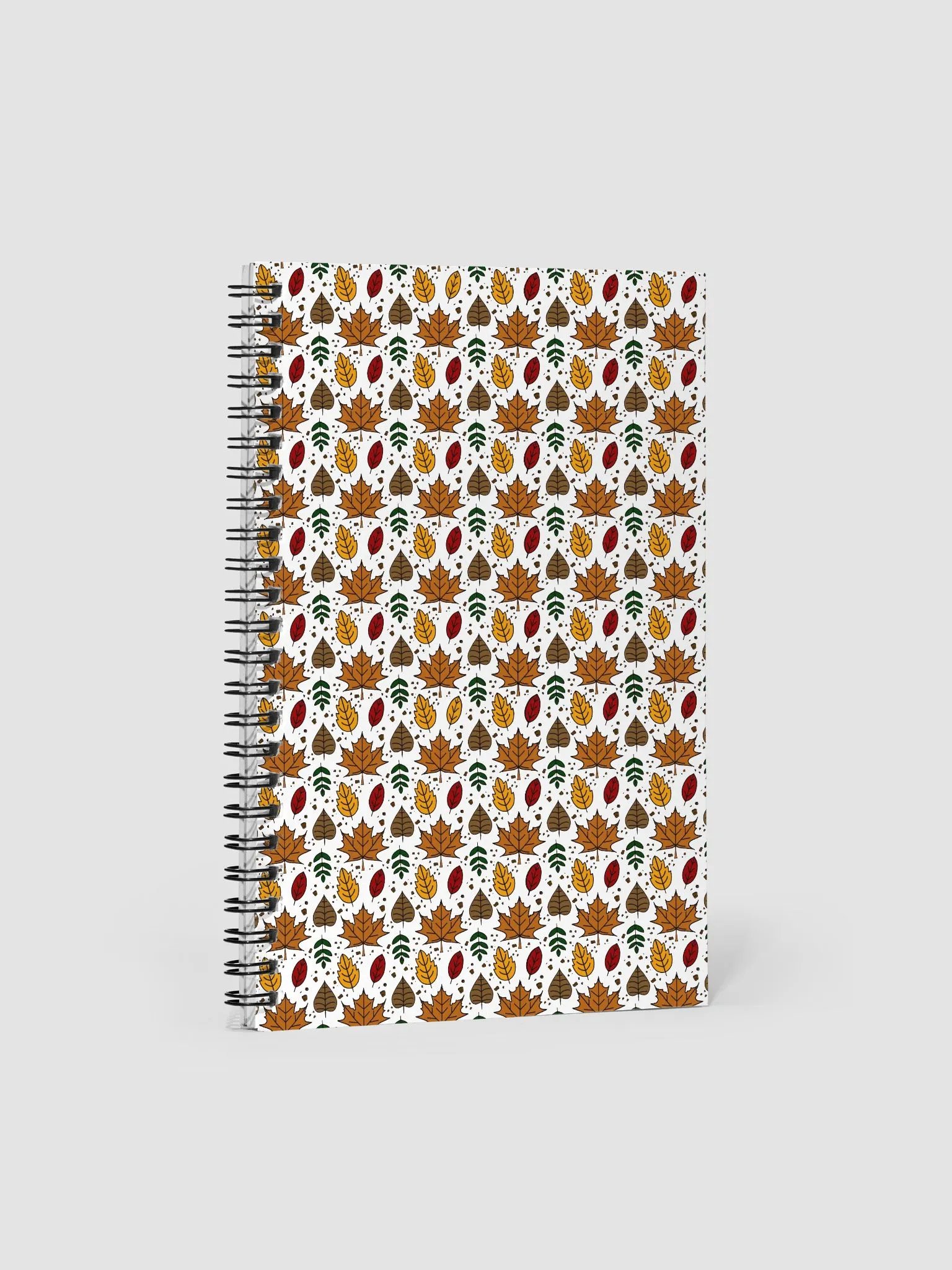 Autumn Leaves Spiral Bound Notebook product image (1)