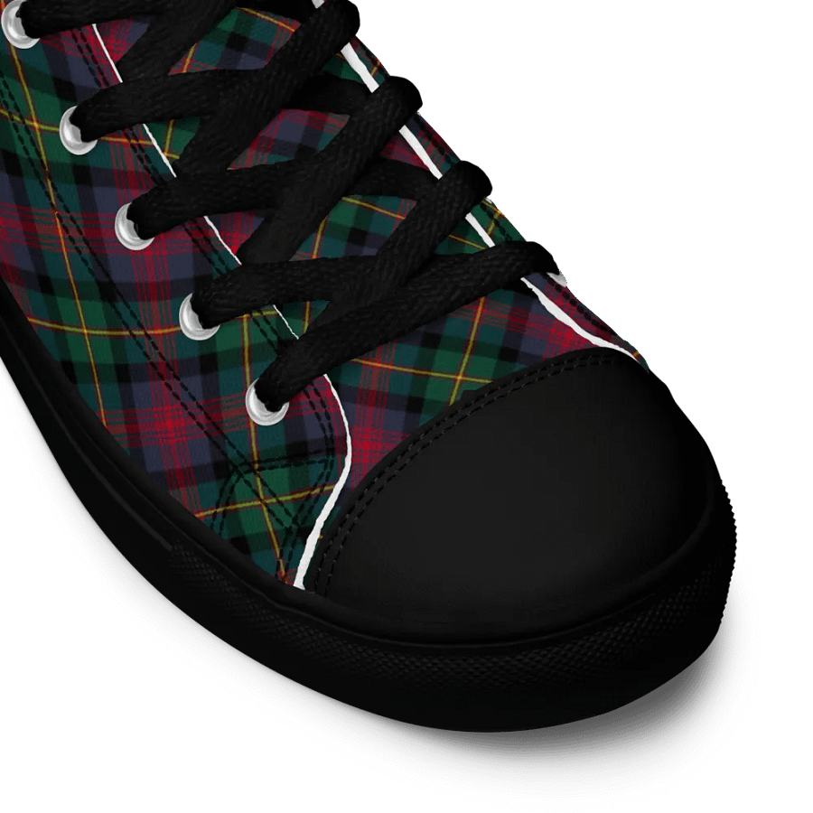 Logan Tartan Men's High Top Shoes product image (11)