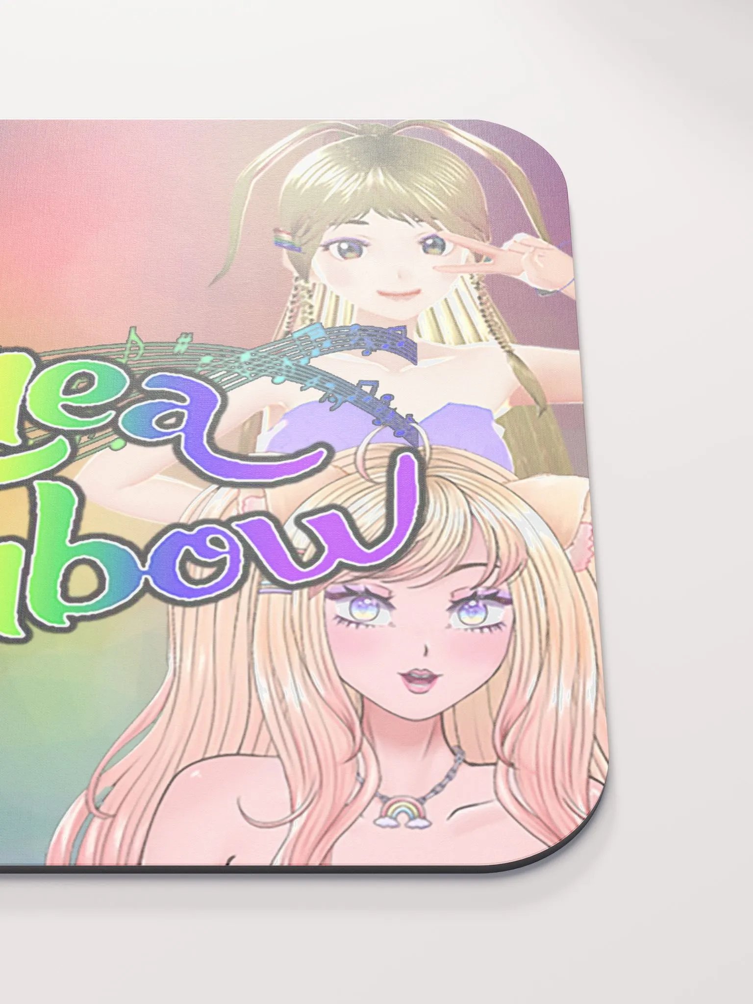 🌈Rhea Rainbow "POGgression" Mouse Pad product image (5)