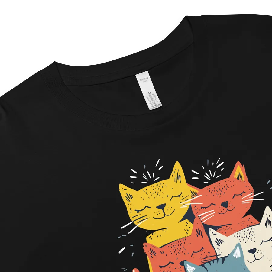Kaleidoscope Of Kittens - Crop Top Relaxed Fit Women product image (5)
