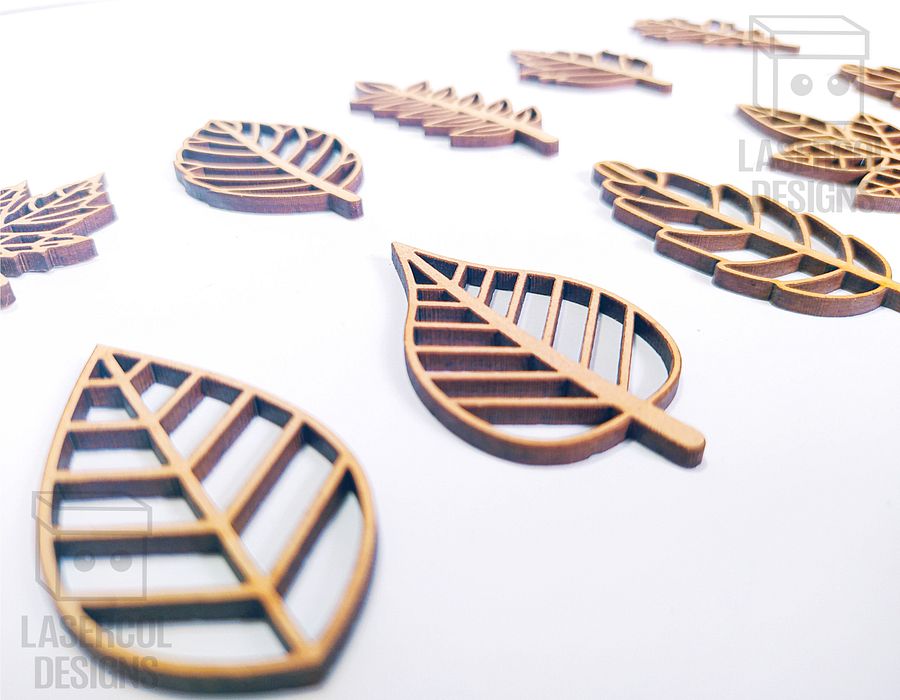 Leaves Cut Outs - Laser Cut Files product image (5)