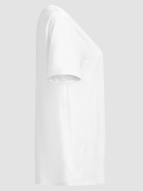 Photo showing Stanley/Stella Women's Organic Ribbed Neck T-Shirt