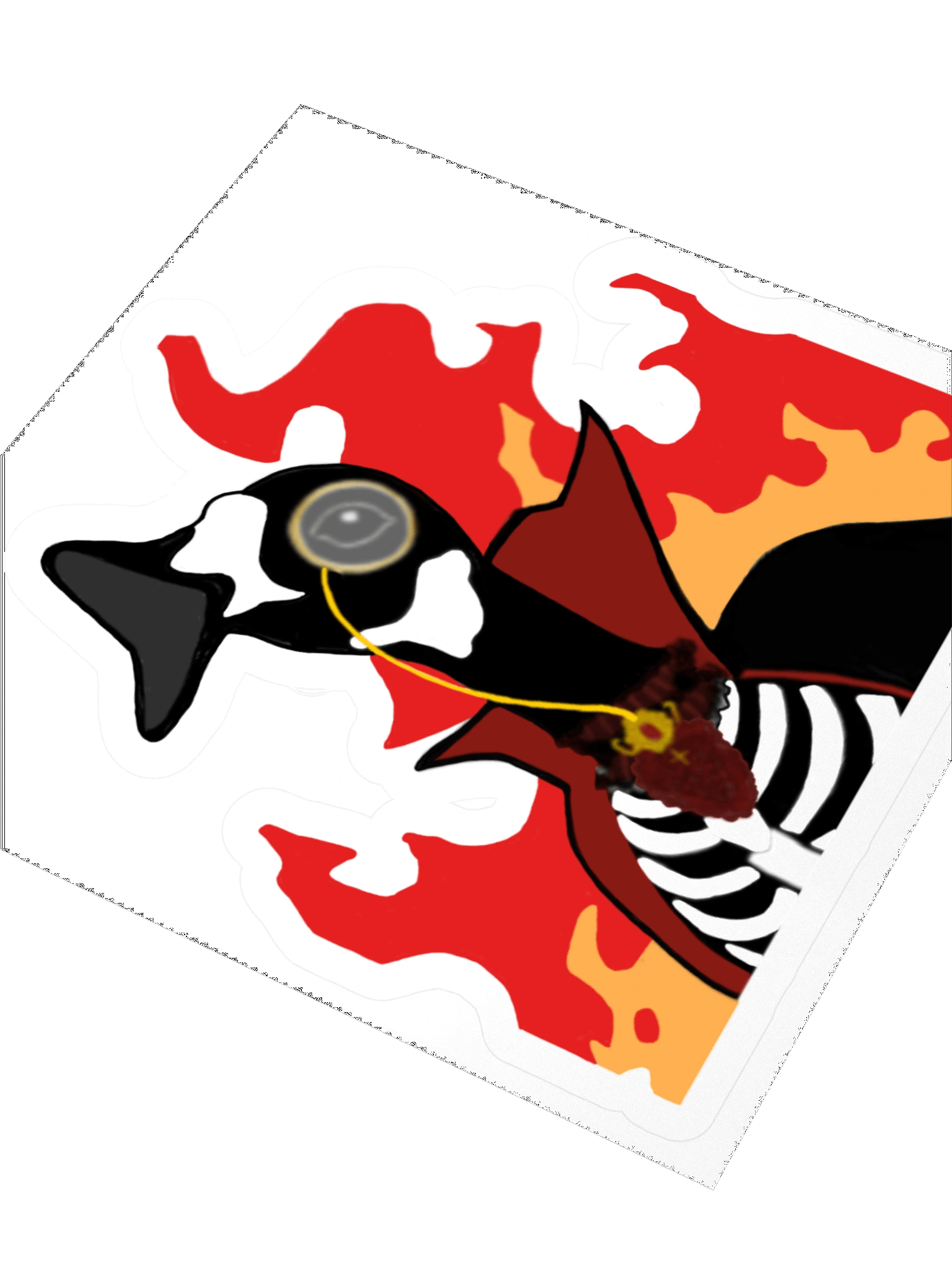 Angry Doom Sticker product image (3)