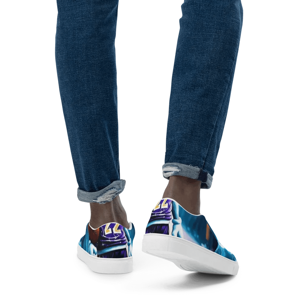 Lakers Bunny Men's Slip-Ons product image (7)