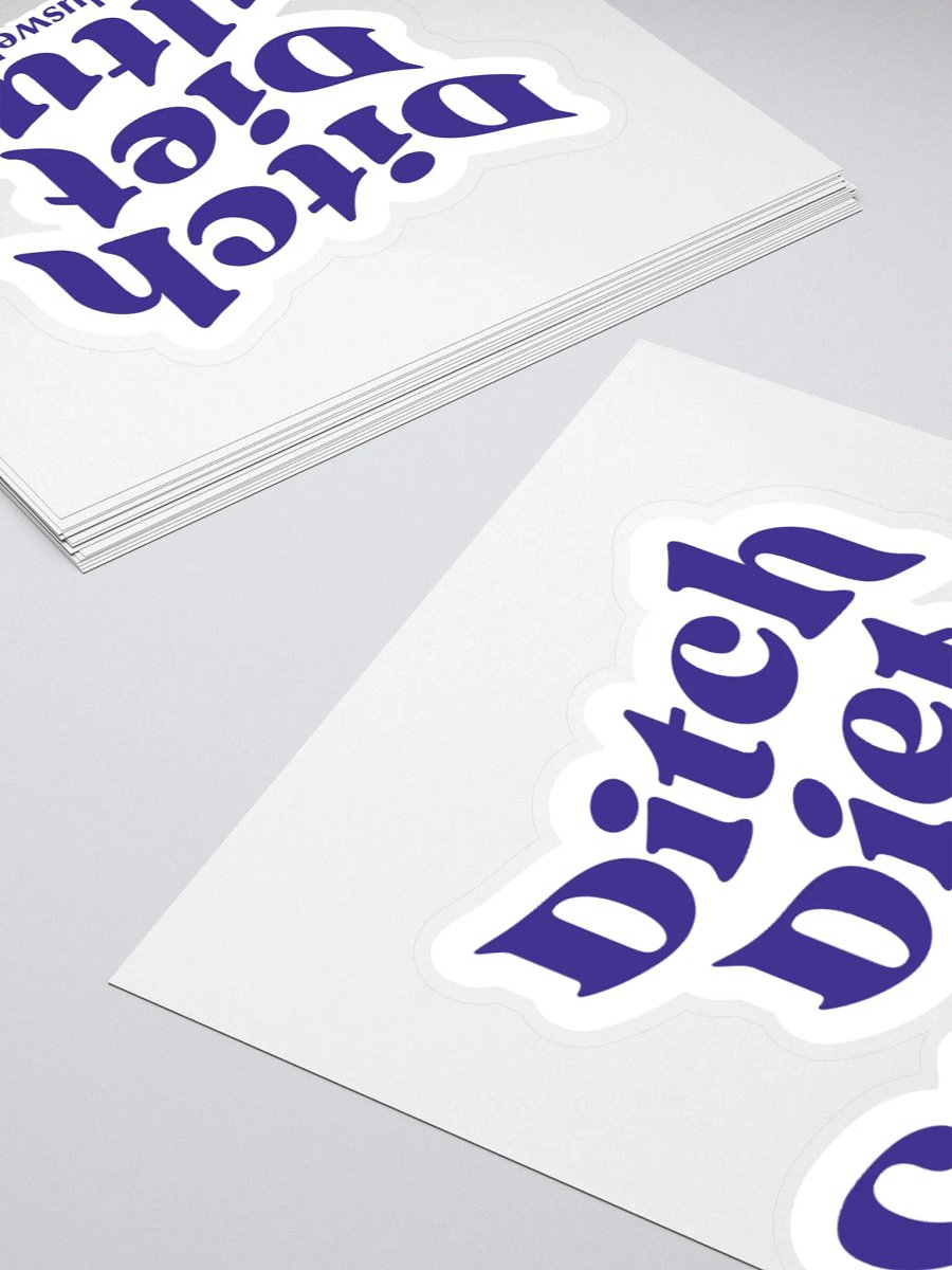 Ditch Diet Culture Sticker - Purple product image (12)