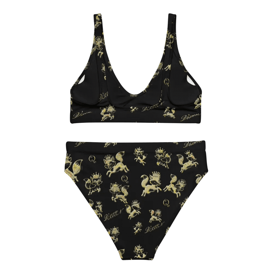 Vixen Queen Golden Vixen High Wasted black Bikini product image (3)
