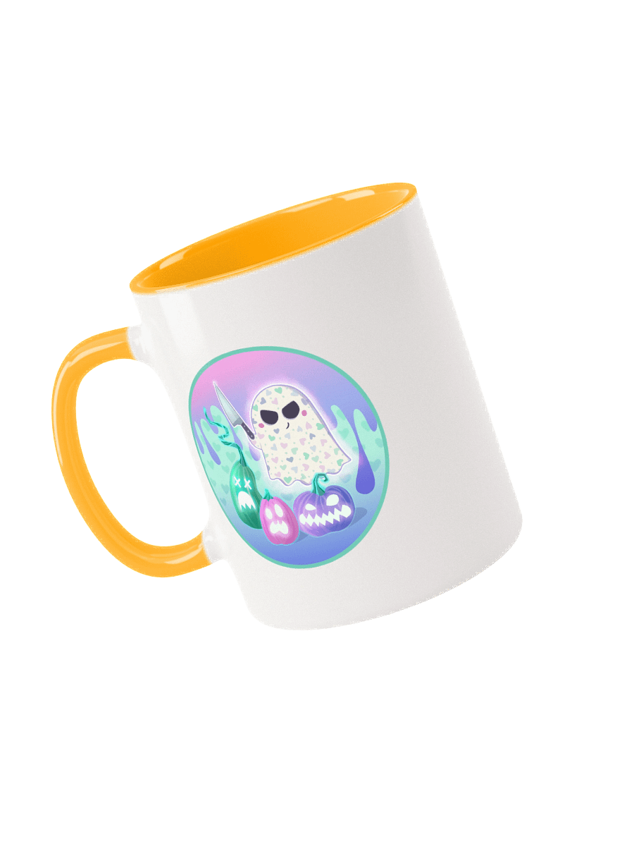Pastel Little Ghost Pumpkin Carver - Ceramic Mug product image (4)