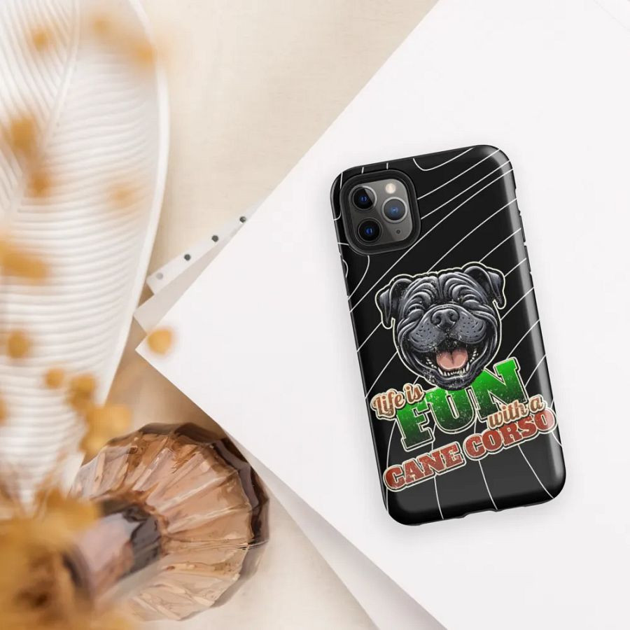 Fun with Cane Corso iPhone® Tough Case product image (37)
