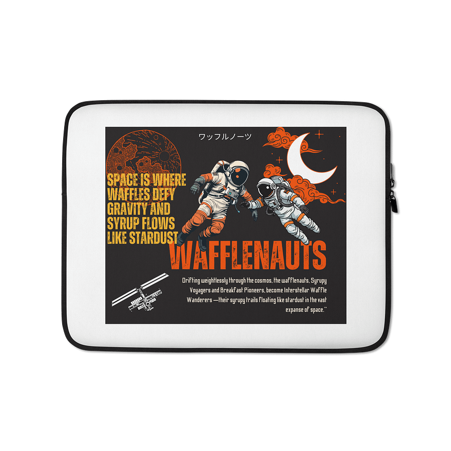 Wafflenauts Laptop Case product image (1)