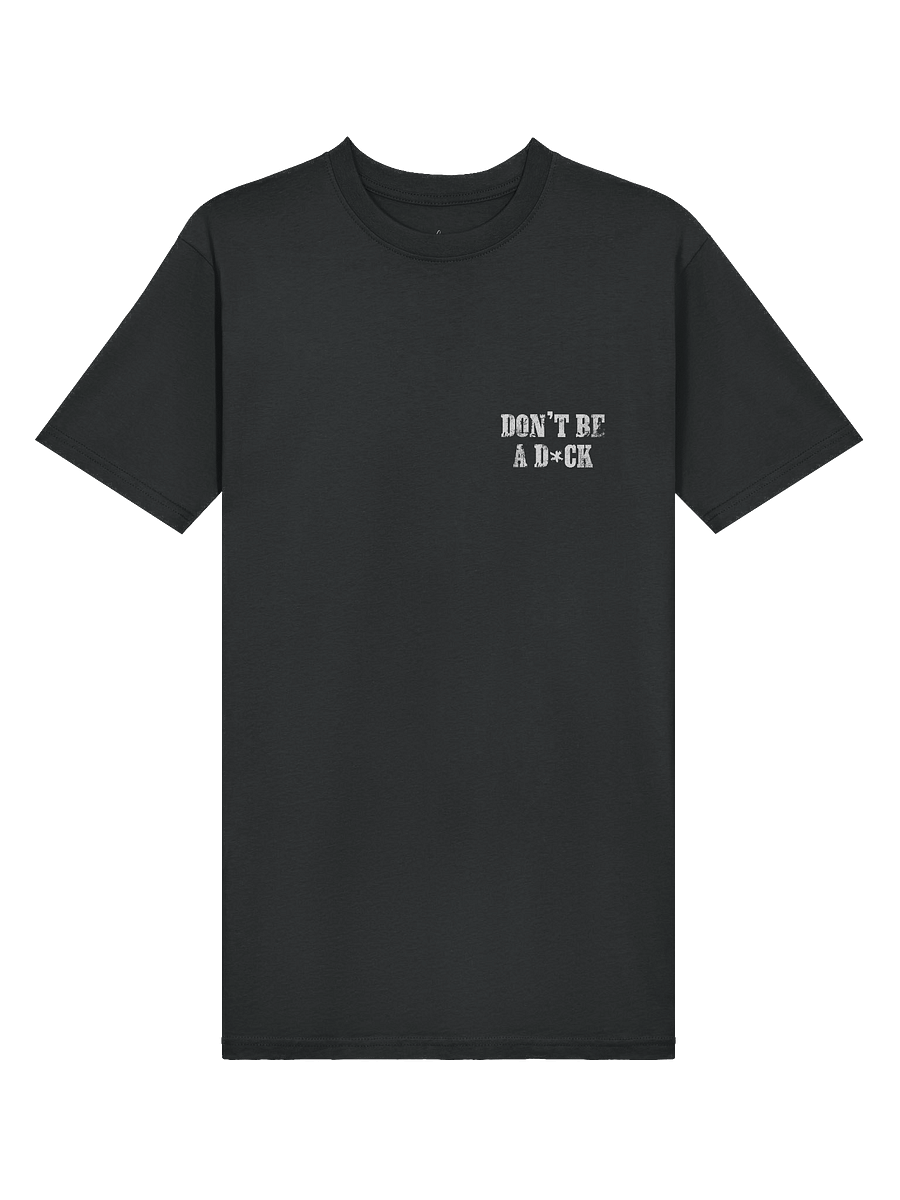 Don't Be A D*ck Black Tee product image (5)