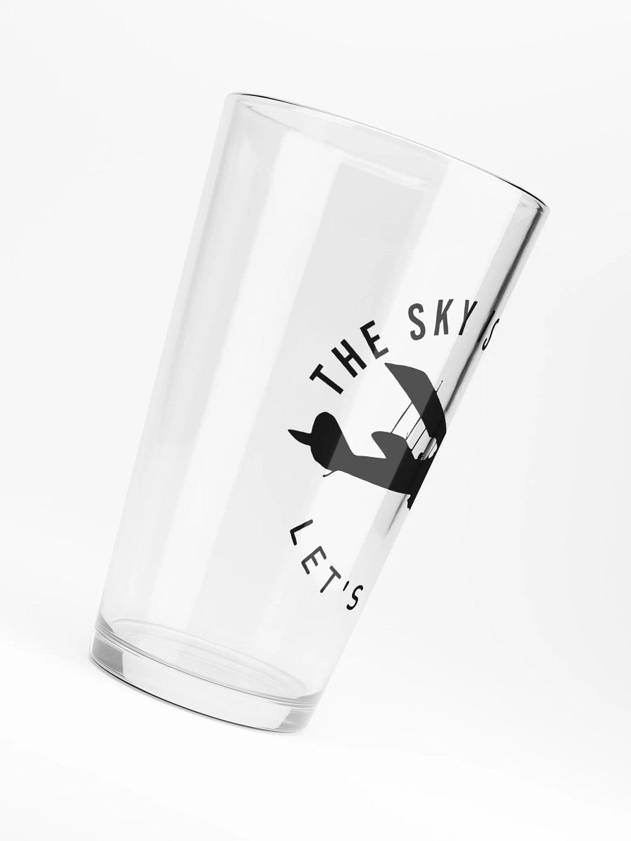 The Sky is Home - Let's Fly - Pint Glass product image (6)