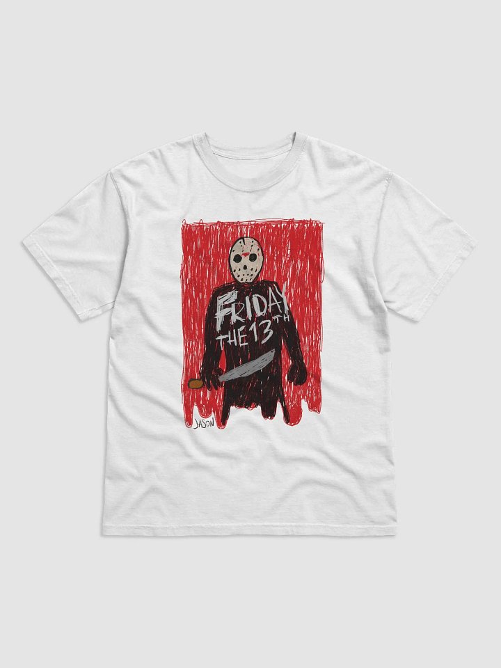 🔪 "JASON" CreepyKids Unisex Horror Tee Art Print🔥 product image (1)