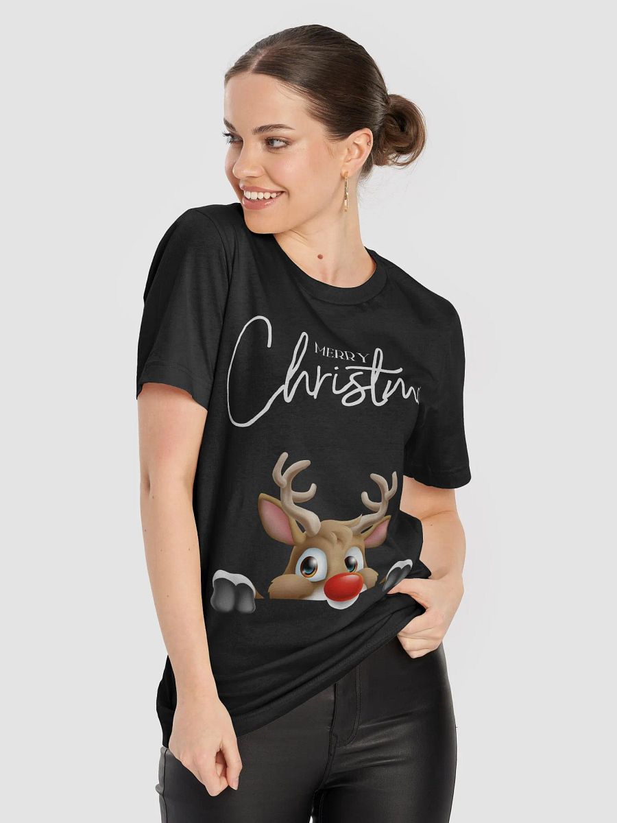 Reindeer-Themed Christmas T-Shirt product image (69)