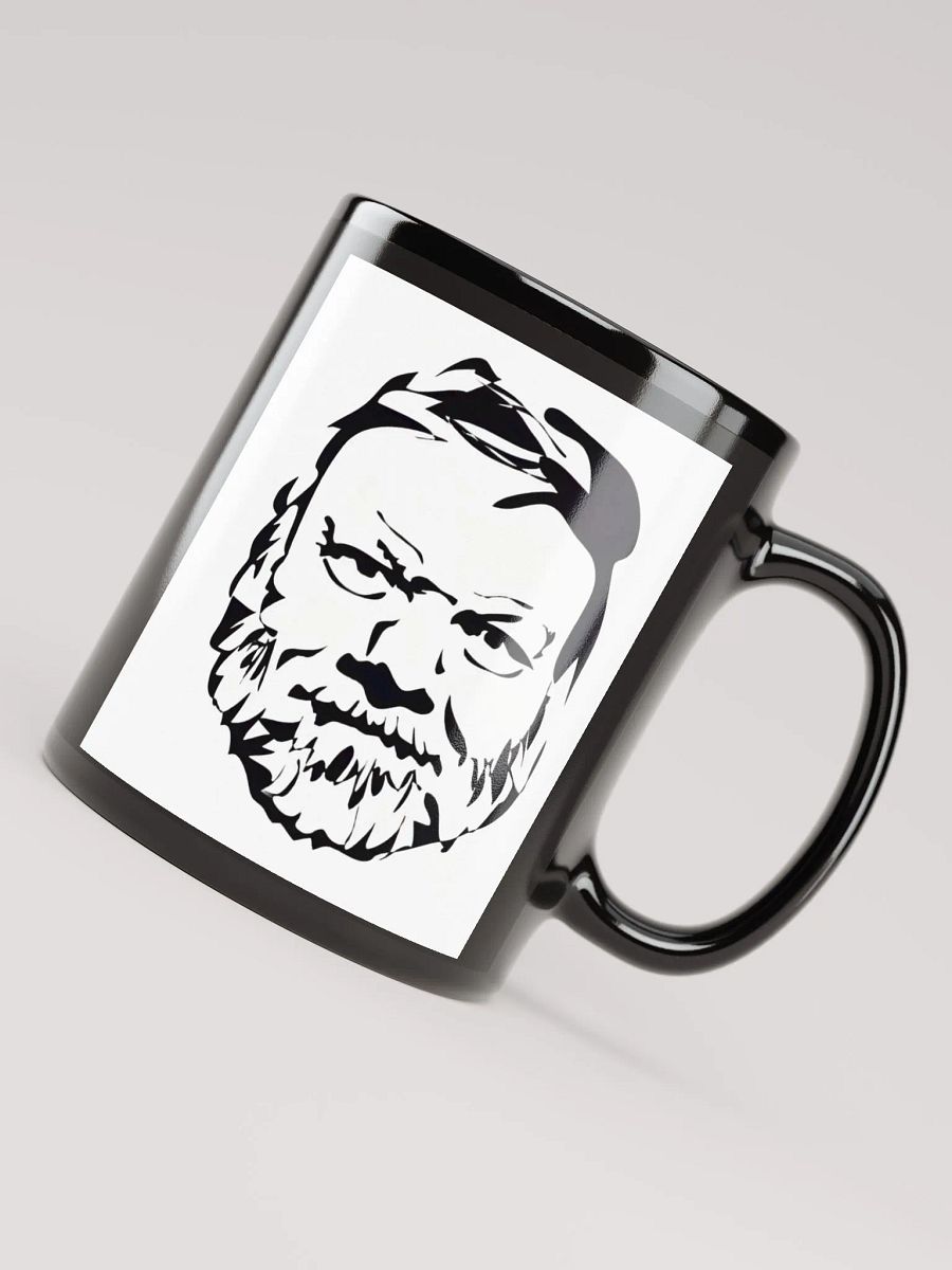 Wise Beard Man Mug (Black) product image (7)