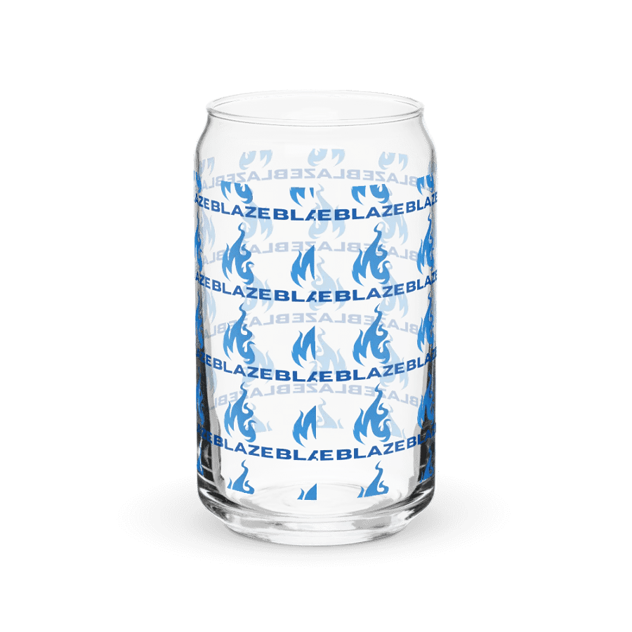 blaze logo glass cup product image (38)