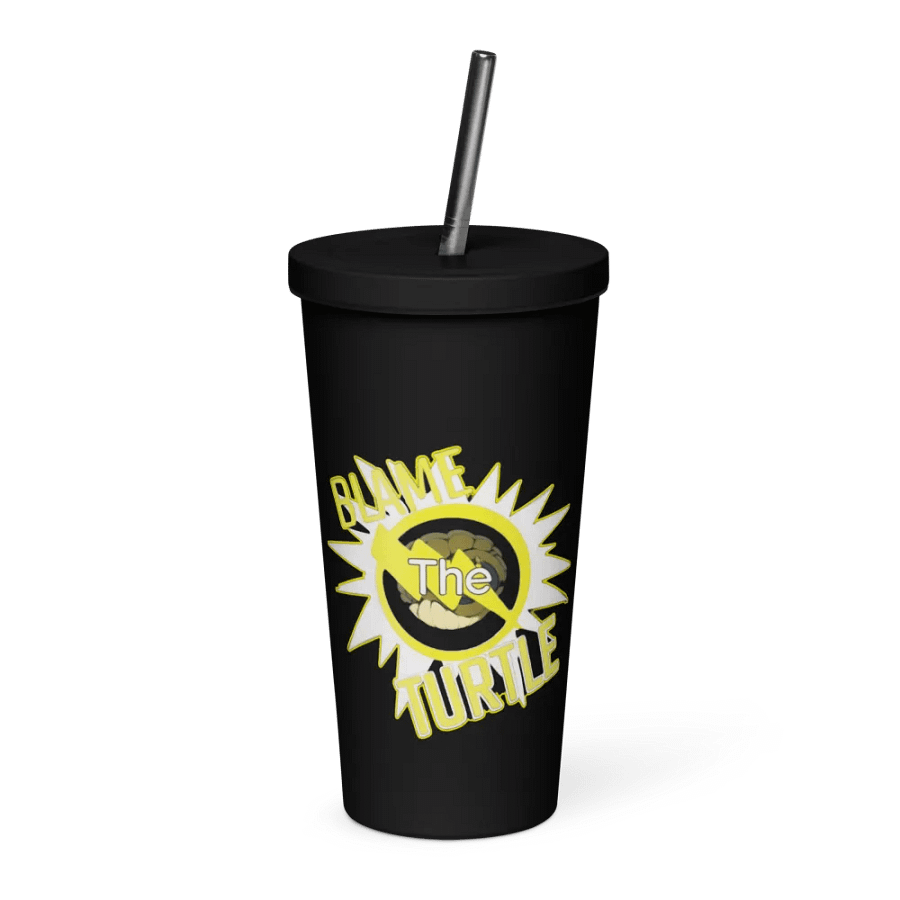Blame the turtle! Straw Cup product image (1)