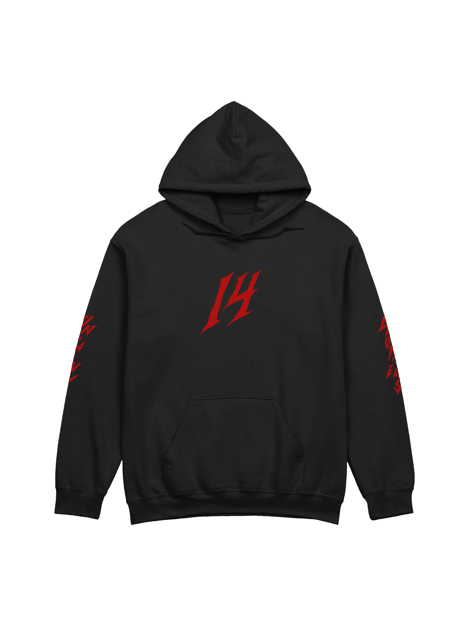 UB 14 Heart Collector Hoodie - BLACK product image (1)