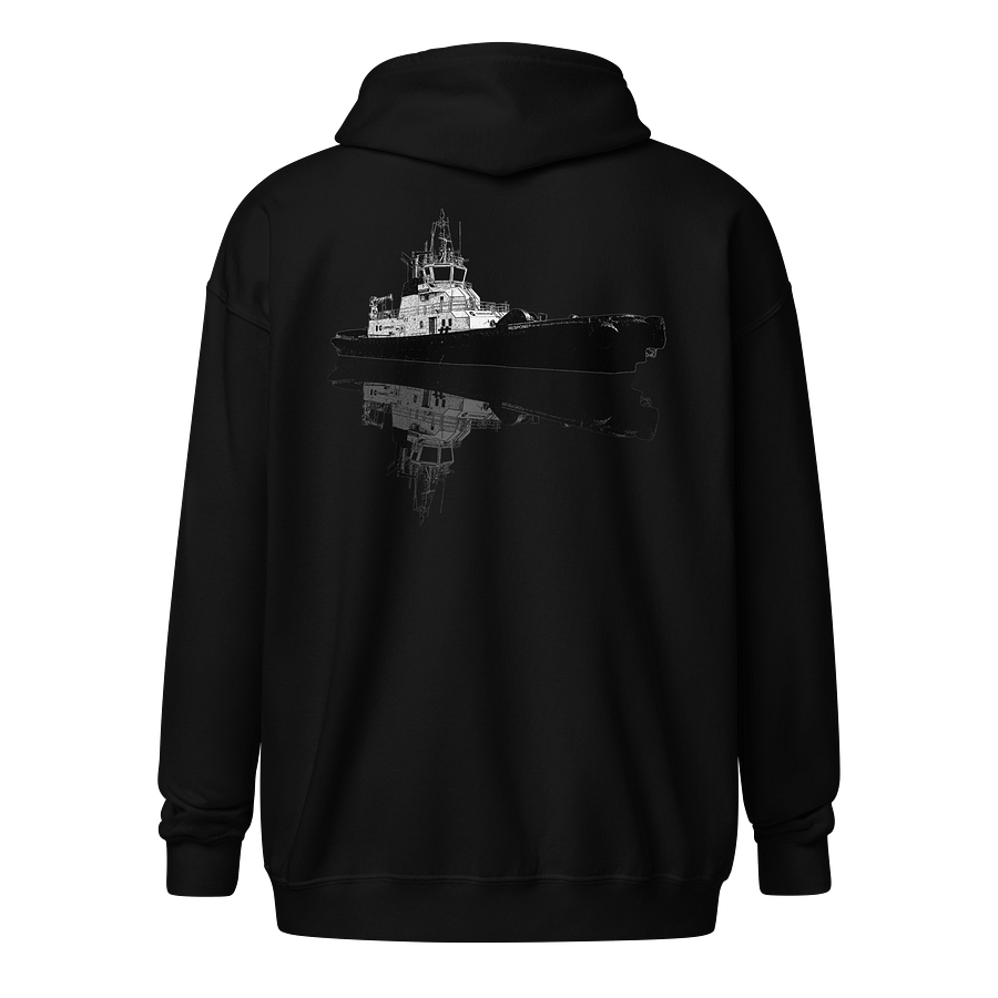 Tug Response and Reflection Zip Hoodie product image (1)