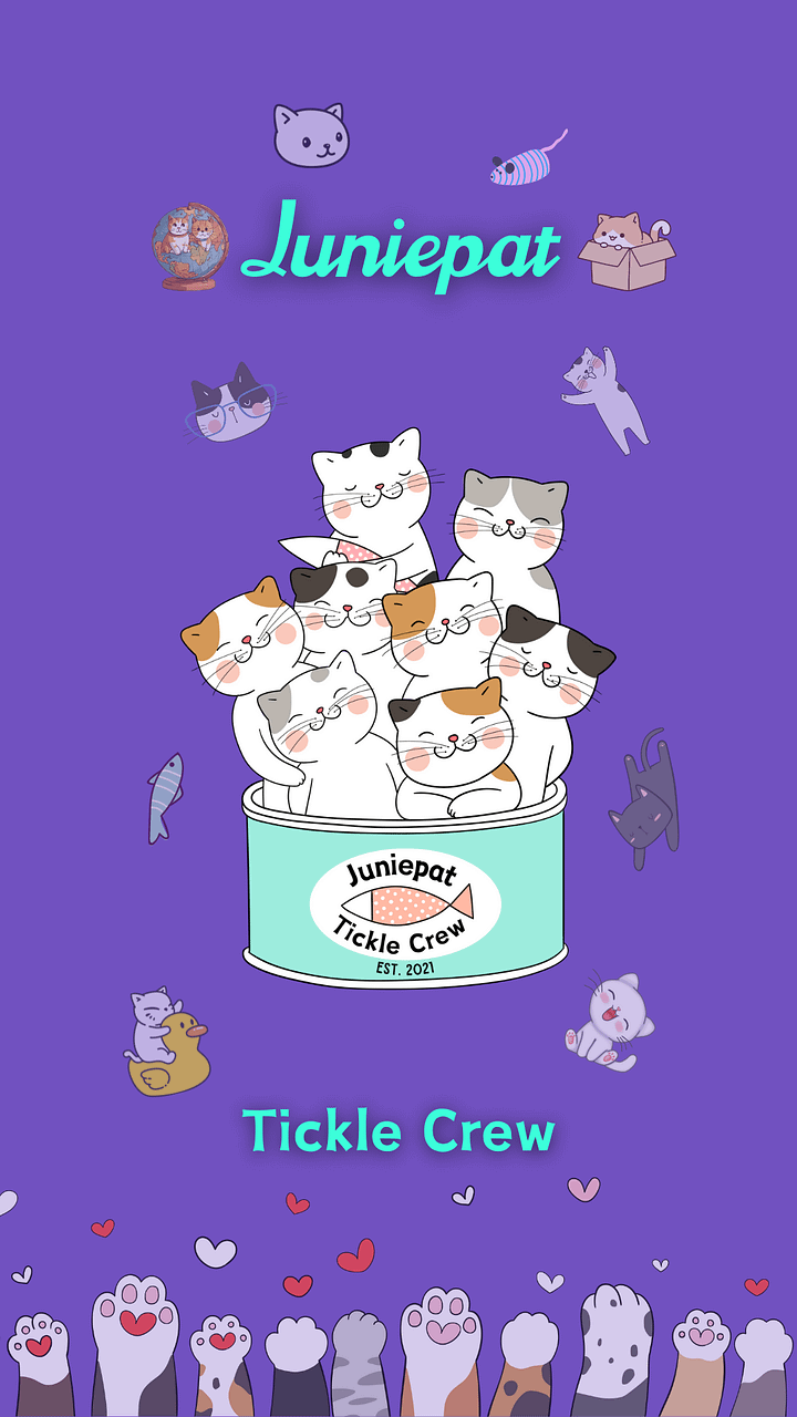 Juniepat Tickle Crew Unite Phone Wallpaper product image (1)