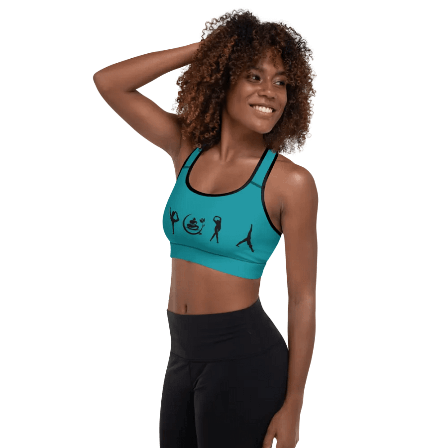 Urban Edge Padded Yoga Sports Bra product image (8)