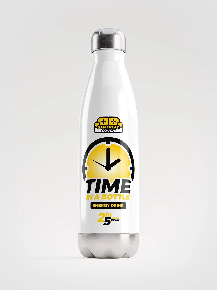 🆕 Time In A Bottle Insulated Bottle - White product image (1)
