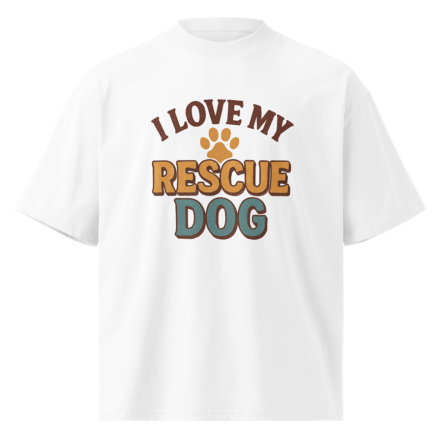 Pawfectly Artistic Rescue Dog T-Shirt product image (1)