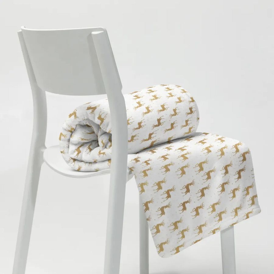 Golden Deer Blanket product image (8)