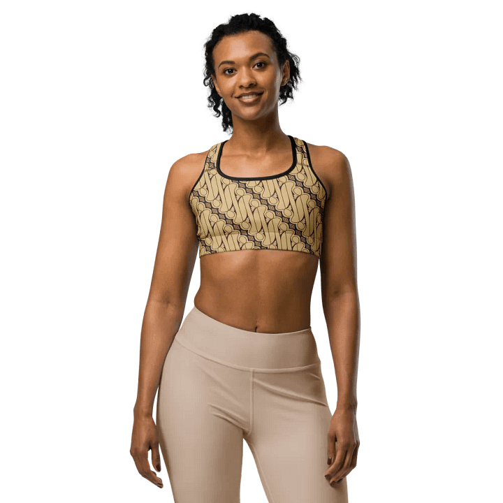 Batik Parang Rusak Classic Sports Bra product image (1)