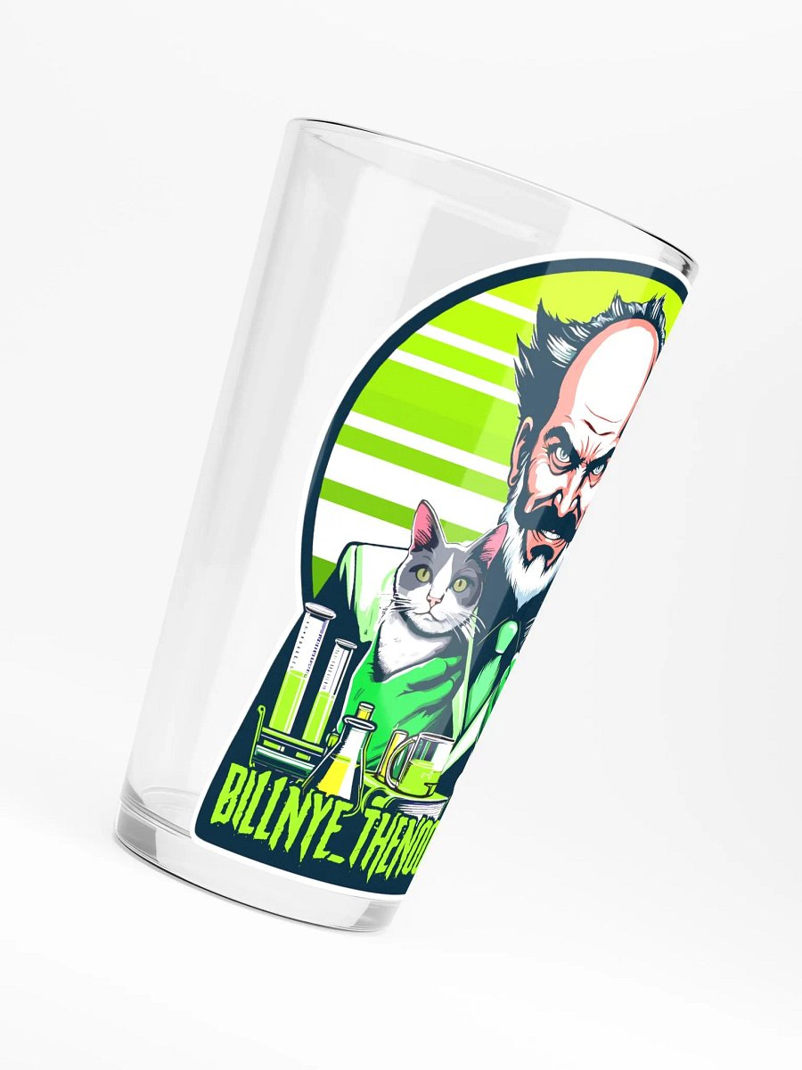 Bill Nye Cat Logo Shaker Glass product image (6)