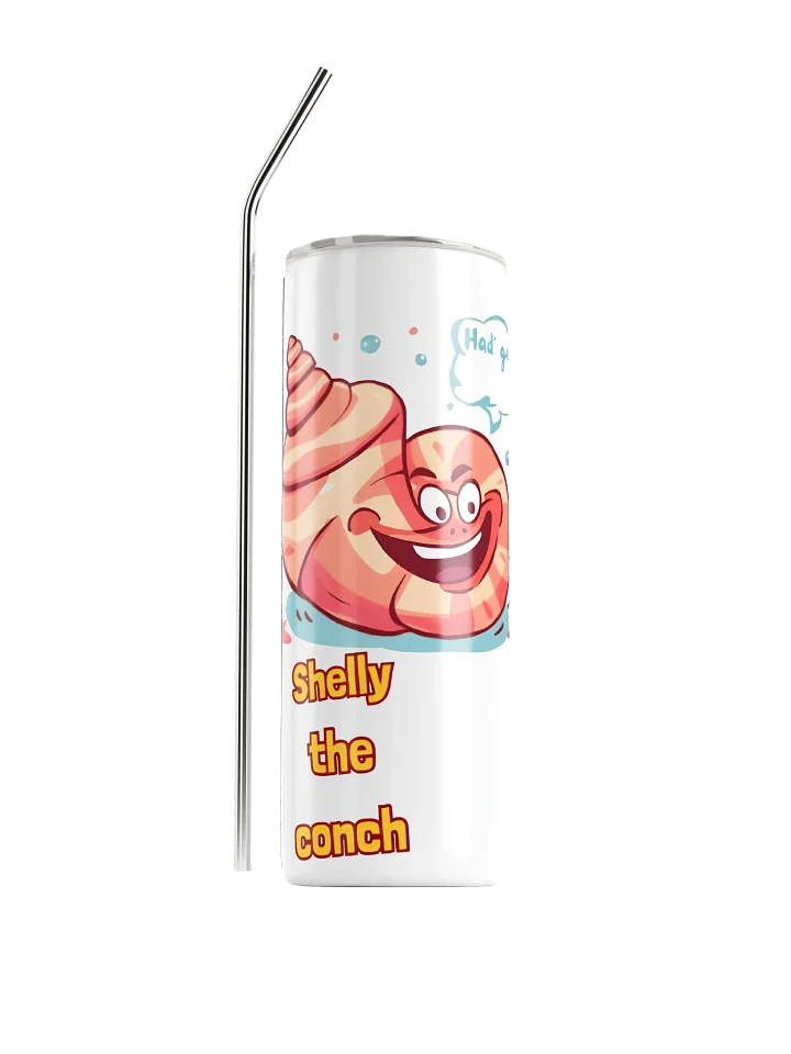 Shelly the Conch Stainless Steel Tumbler product image (1)