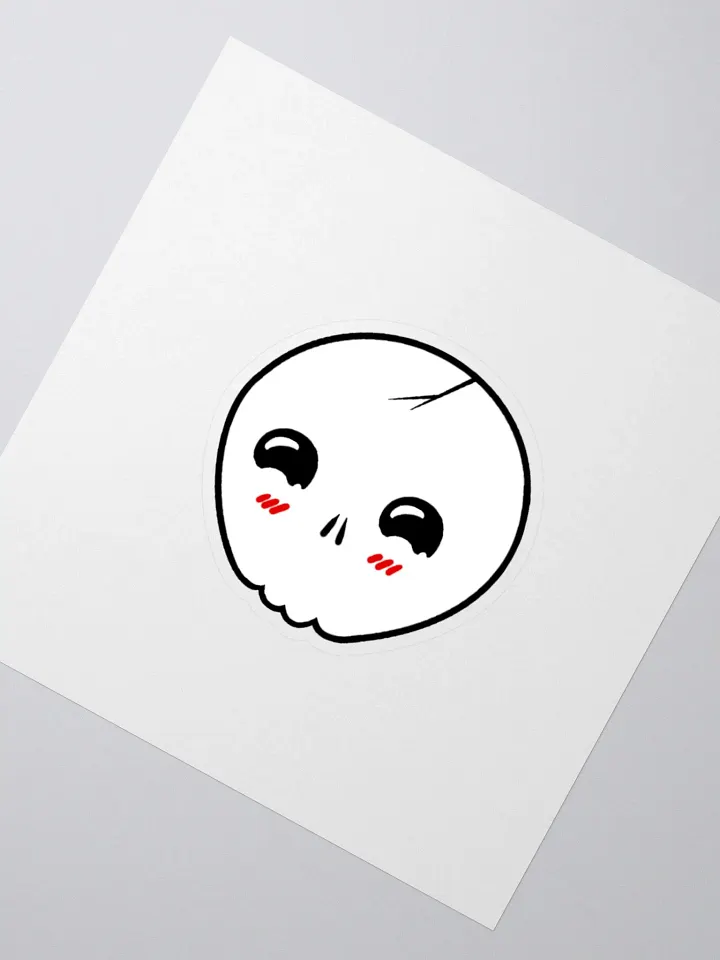 uWu Skull || Sticker product image (4)