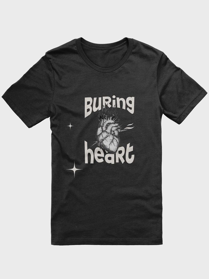 Burning Heart Flames T-Shirt product image (1)