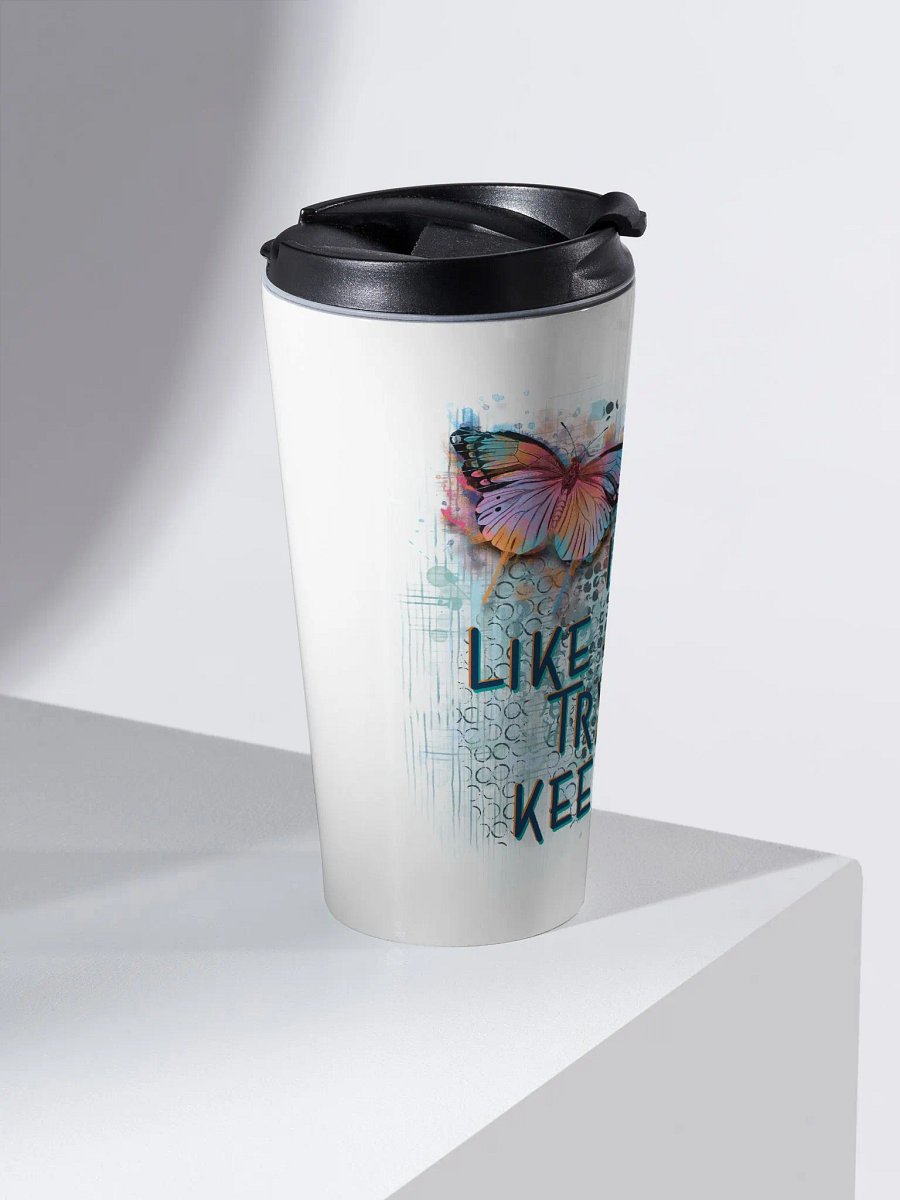 I Play Like A Girl Try To Keep Up Travel Mug Stainless Steel product image (2)