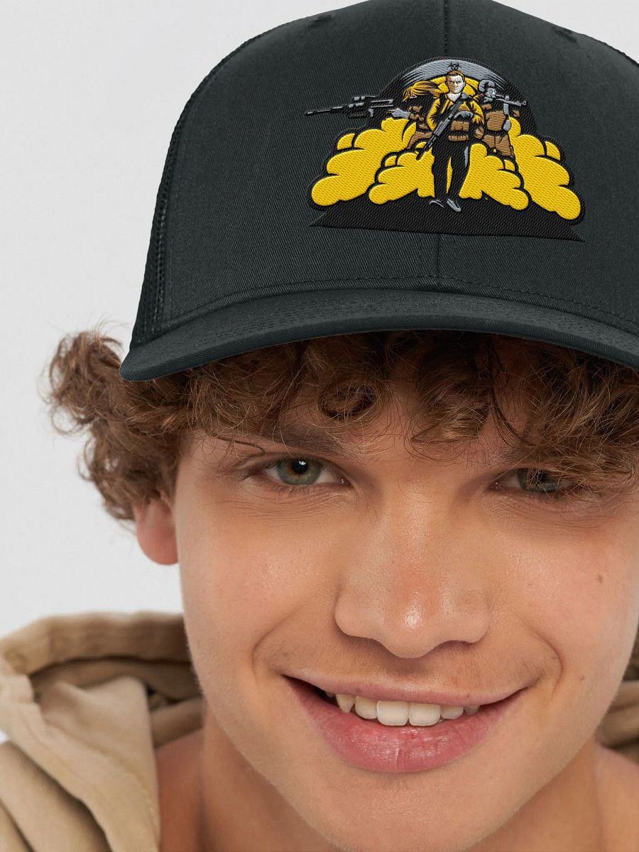 Apocalyptic Death Squad Richardson Trucker Hat product image (59)