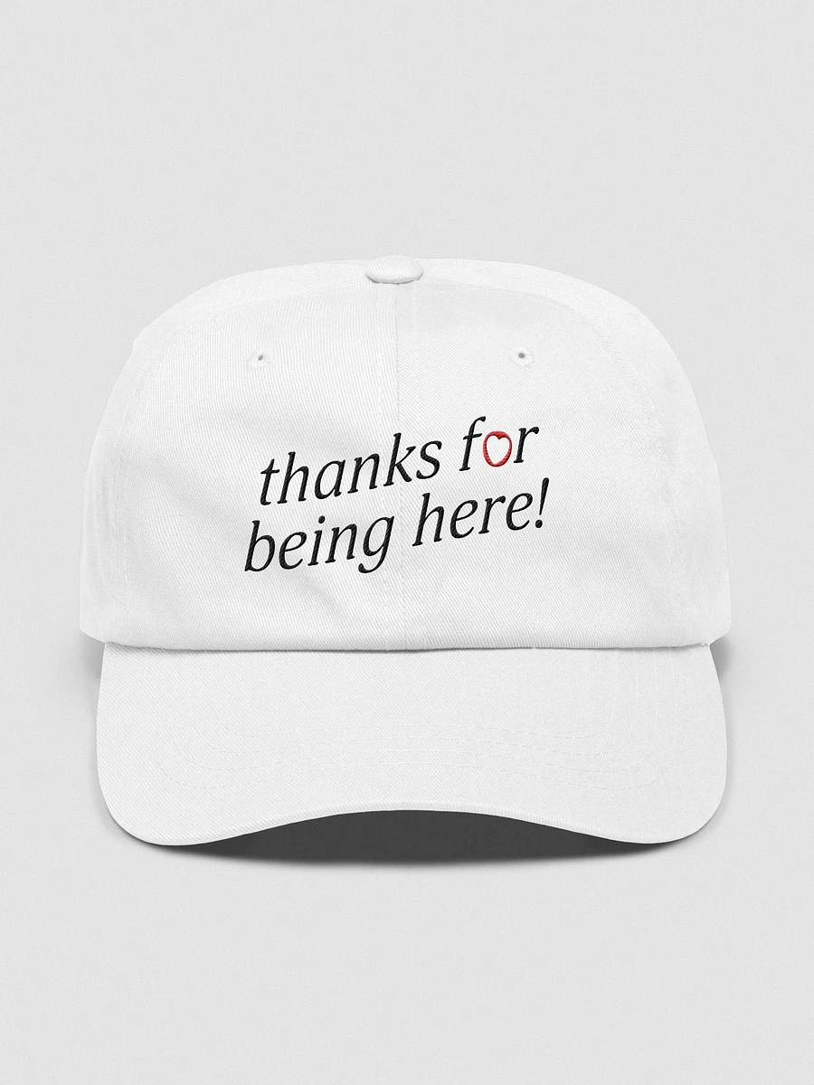 thanks for being here! Hat (Red) product image (9)