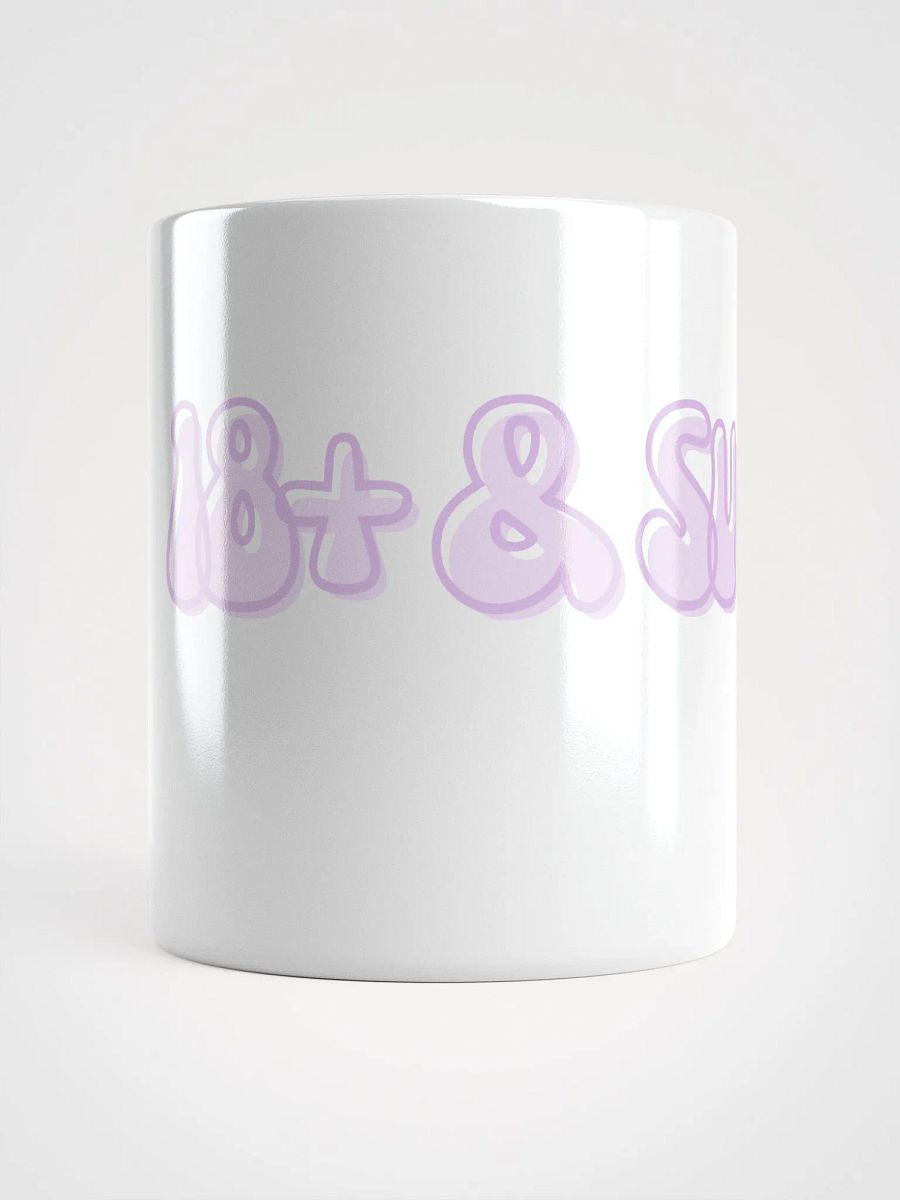 18+ & Sus Mug Pink, White Mug product image (5)